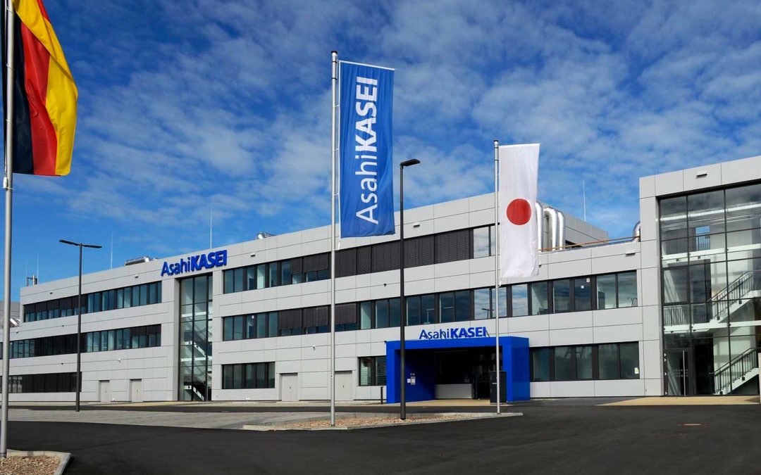 Asahi Kasei Europe vereint Verkaufs-, Marketing- und Forschungsaktivitäten im Düsseldorfer Hafen, Düsseldorf Harbour