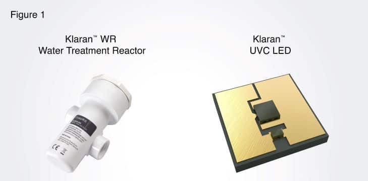 Experimental Klaran™ WR water treatment reactor, Klaran™ UVC LED