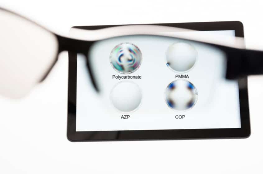 glasses with AZP transparent polymer